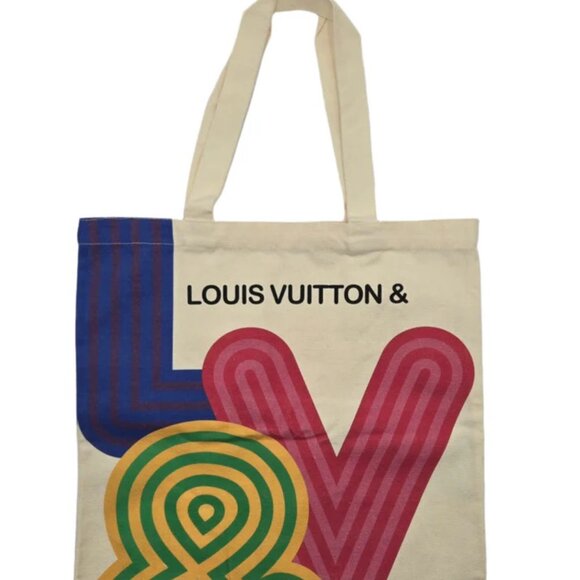 Louis Vuitton & Collab Exhibition City Tote Canvas Limited Edition 2021-2022 - Picture 2 of 11
